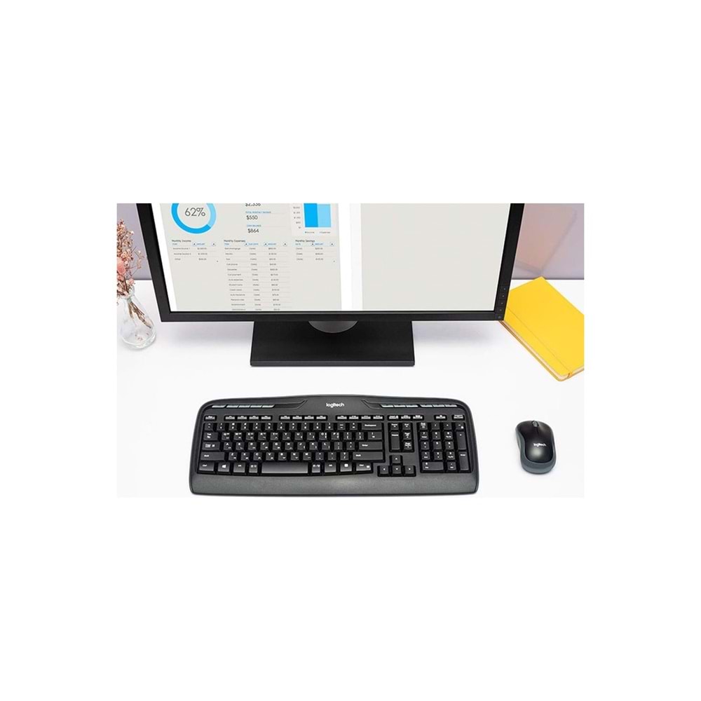 Logitech MK330 Kablosuz Klavye Mouse Seti